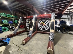 Inflatable Axe Throwing