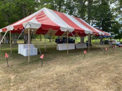 IMG 4376 1662427276 20x40 Red/White Pole Tent